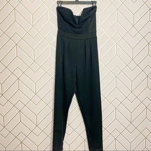 NWT Charlotte Russe Black Jumpsuit Small